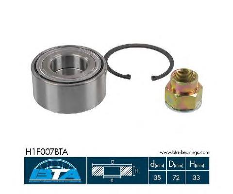 Rolamento de cubo dianteiro Fiat/Alfa/Lancia 46773659
