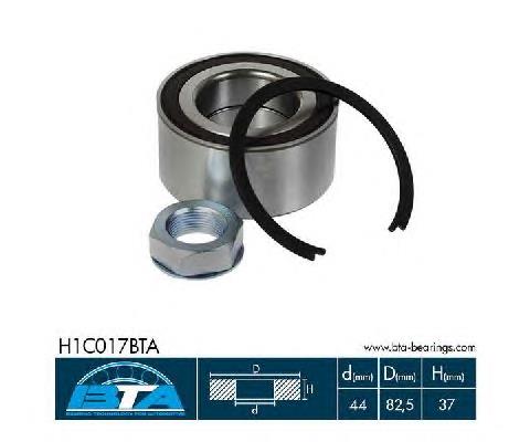 Rolamento de cubo dianteiro 24523 Febi