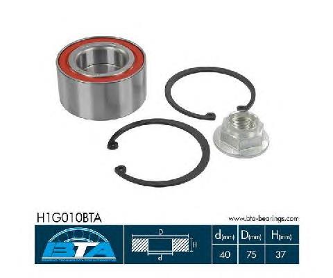 Rolamento de cubo dianteiro Mercedes 000472075000