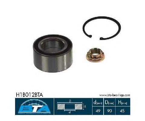 Rolamento de cubo dianteiro 31226783913 BMW