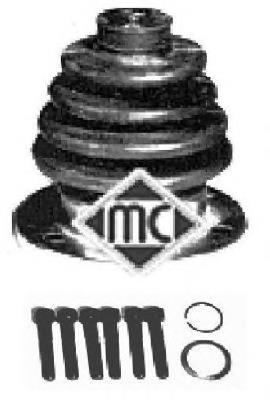 Bota de proteção interna de junta homocinética do semieixo dianteiro Metalcaucho 1560