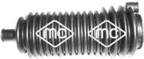 01647 Metalcaucho Bota de proteção do mecanismo de direção (de cremalheira)