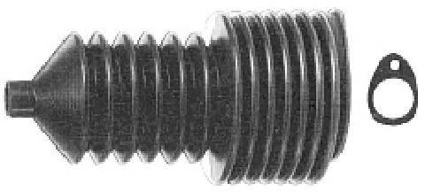 01561 Metalcaucho Bota de proteção do mecanismo de direção (de cremalheira)