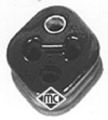 02636 Metalcaucho Coxim de fixação do silenciador