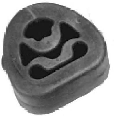 02422 Metalcaucho Coxim de fixação do silenciador