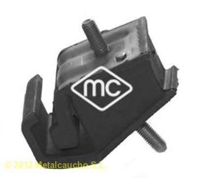 00706 Metalcaucho Coxim (suporte) esquerdo dianteiro de motor