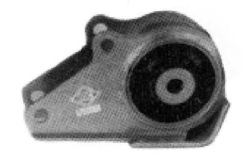 00650 Metalcaucho Coxim (suporte) traseiro de motor