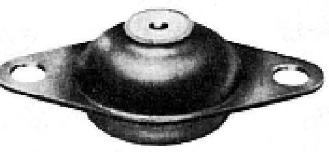 00660 Metalcaucho Coxim (suporte) esquerdo de motor