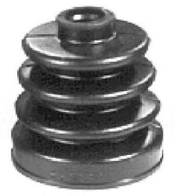 Bota de proteção externa de junta homocinética do semieixo dianteiro MB176162 Mitsubishi