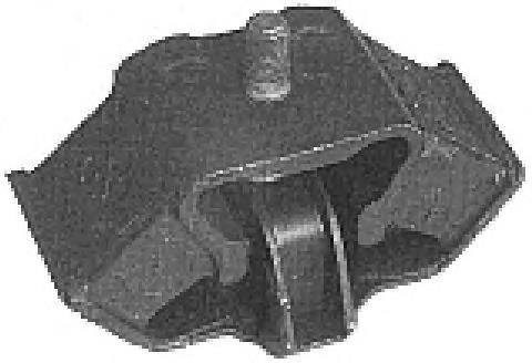 Coxim de transmissão (suporte da caixa de mudança) 1242400618 Mercedes