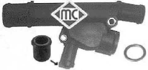 Flange do sistema de esfriamento (união em T) 1001210057 VAG