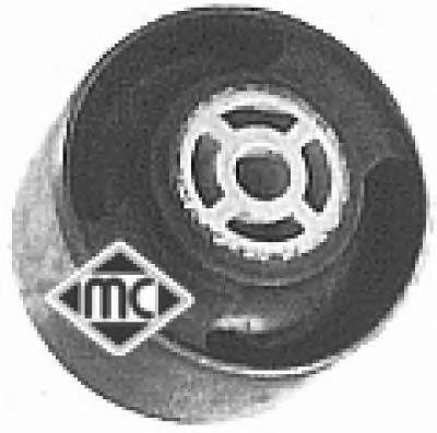 02869 Metalcaucho Coxim (suporte) traseiro de motor (bloco silencioso)