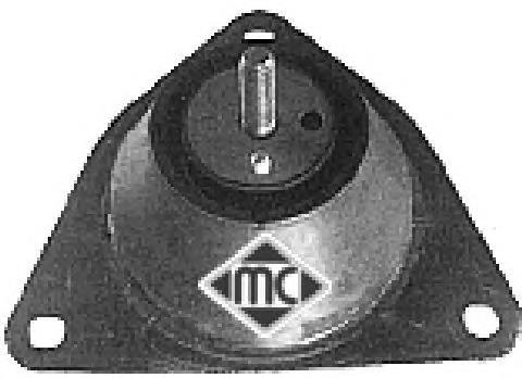02897 Metalcaucho Coxim (suporte) direito de motor