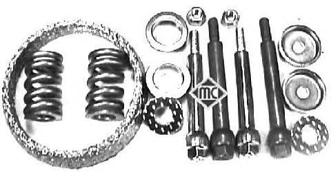 02940 Metalcaucho Vedante de tubo de admissão do silenciador