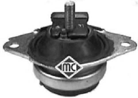 02992 Metalcaucho Coxim (suporte) esquerdo traseiro de motor