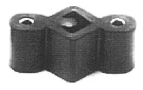 00156 Metalcaucho Coxim de fixação do silenciador