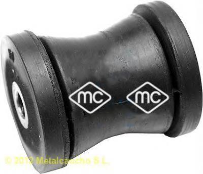 00492 Metalcaucho Bloco silencioso de viga traseira (de plataforma veicular)