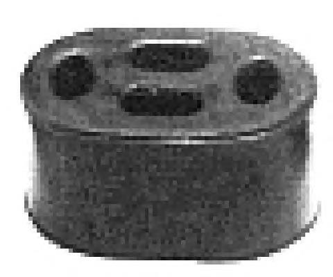 00247 Metalcaucho Coxim de fixação do silenciador