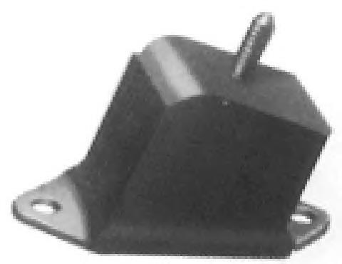 00387 Metalcaucho Coxim (suporte) direito de motor