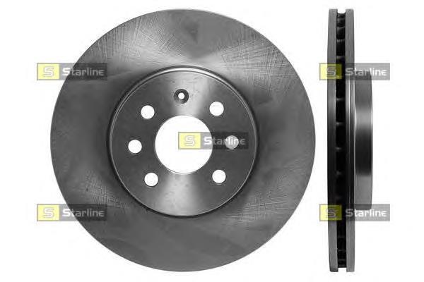 Disco do freio dianteiro 569006 Opel