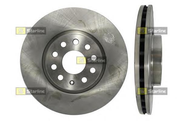 Disco do freio dianteiro Volkswagen Passat 3C2