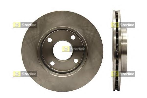 Disco do freio dianteiro 98AB1125BD Ford