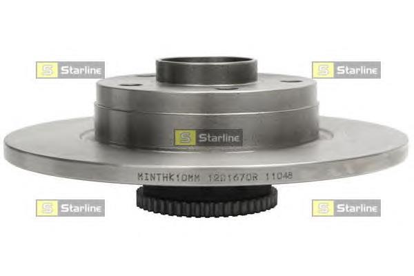 Disco do freio traseiro Starline PB3244