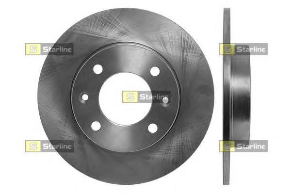 CD7178S Bremsi Disco do freio traseiro
