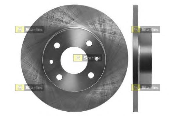 Disco do freio traseiro 71770935 Fiat/Alfa/Lancia