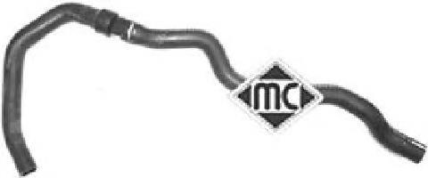 08914 Metalcaucho Mangueira do radiador de aquecedor (de forno), linha de combustível de retorno