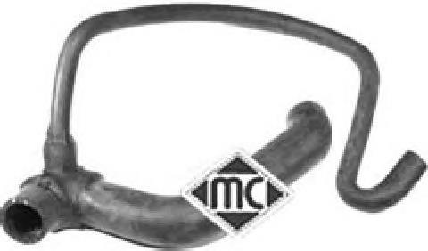 08849 Metalcaucho Mangueira (cano derivado) inferior do radiador de esfriamento