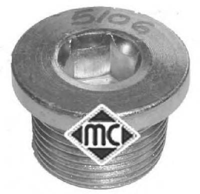 05106 Metalcaucho Tampão de panela de motor