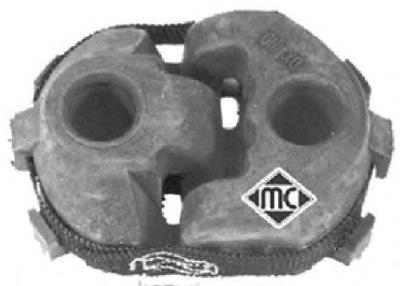 Coxim de fixação do silenciador 00001755H2 Peugeot/Citroen