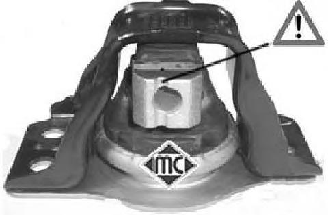 Coxim (suporte) direito de motor Metalcaucho 05101 preço, a partir de 44,68 USD