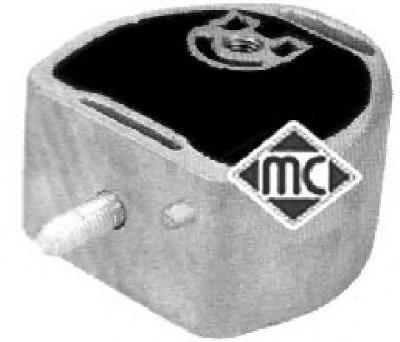 04135 Metalcaucho Coxim esquerdo de transmissão (suporte da caixa de mudança)