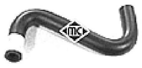 Cano derivado de ventilação de cárter (de separador de óleo) 016035 Cautex