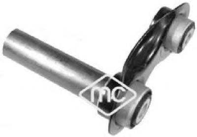 05833 Metalcaucho Braço oscilante inferior esquerdo de suspensão traseira/direita