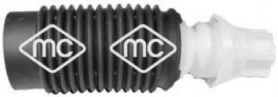 05526 Metalcaucho Pára-choque (grade de proteção) de amortecedor dianteiro + bota de proteção