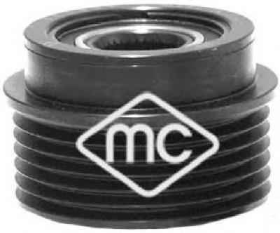 06008 Metalcaucho Polia do gerador