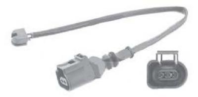 Sensor dianteiro de desgaste das sapatas do freio Metalcaucho 02121 preço, a partir de 5,07 USD