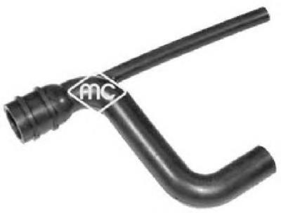 09370 Metalcaucho Cano derivado de ventilação de cárter (de separador de óleo)