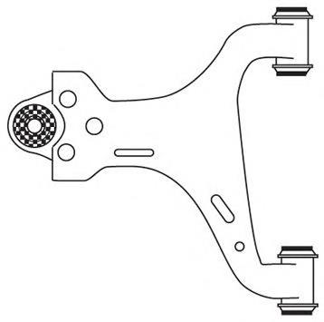 Braço oscilante inferior direito de suspensão dianteira Moog MEWP14044 preço, a partir de 130,33 USD