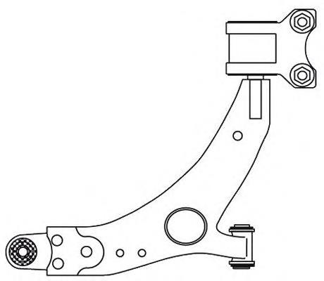 Braço oscilante inferior direito de suspensão dianteira Ford 1309644 preço, a partir de 33,66 USD