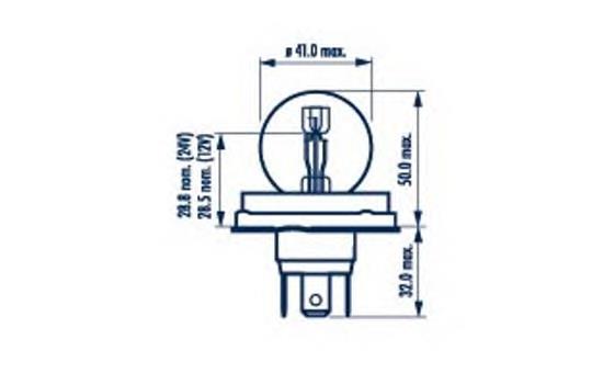 Lâmpada halógena 24716230 Philips