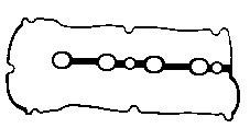 Vedante de tampa de válvulas de motor Mazda Z50510235 preço, a partir de 7,07 USD