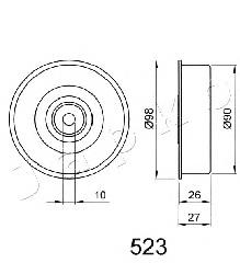 Rolo de reguladora de tensão da correia de transmissão Hyundai/Kia GT10090 preço, a partir de 19,33 USD