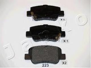 Sapatas do freio traseiras de disco 0446605040 Toyota