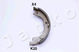 Sapatas do freio de estacionamento 583054AA40 Hyundai/Kia