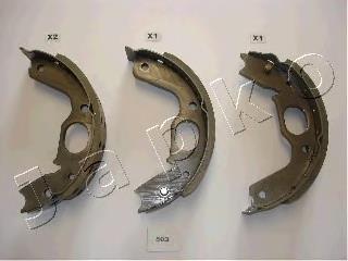 Sapatas do freio de estacionamento MB618915 Mitsubishi