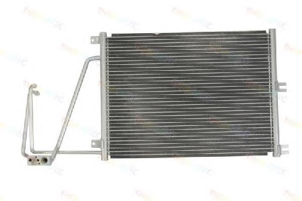 Radiador de aparelho de ar condicionado 1850061 Opel